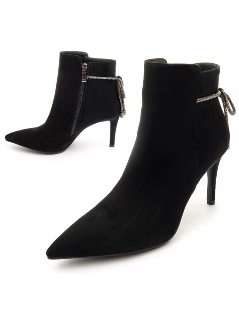 Montevita - Botas de Salto Senhora Preto