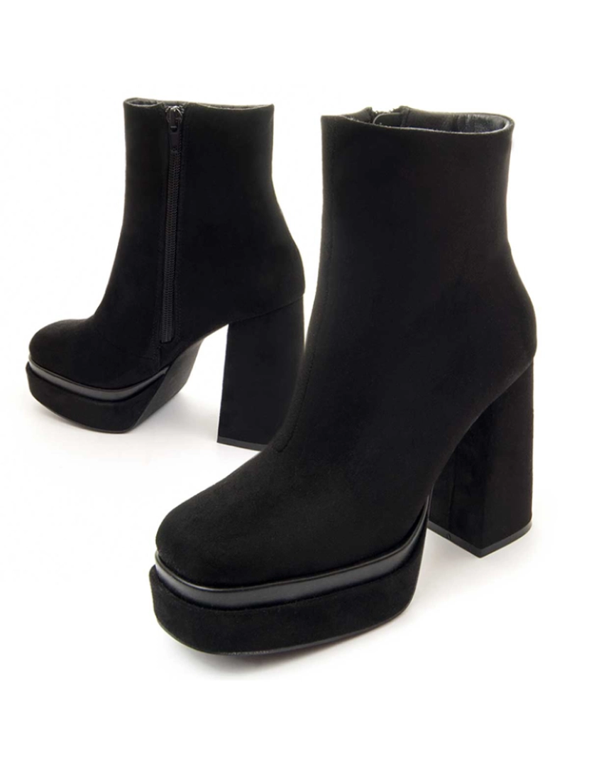 Montevita - Botas de Salto Senhora Preto