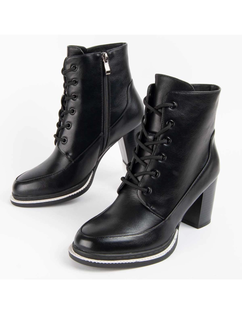 Montevita - Botas Salto Senhora Preto