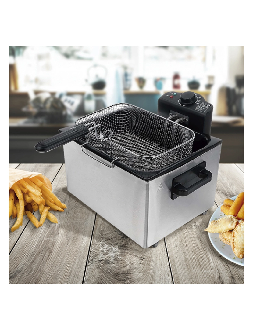 We Houseware - Fritadeira Elétrica<br>5 Litros