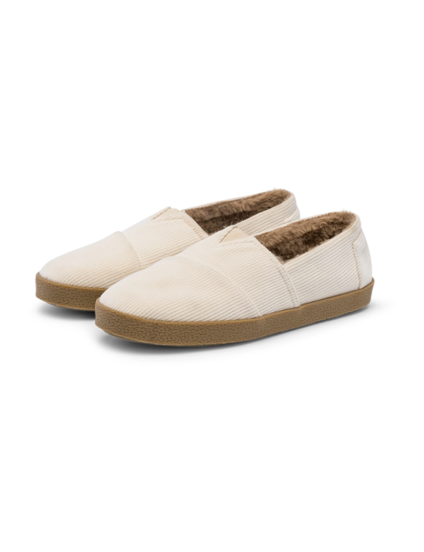 Paez  - Slip On Corduroy Ecru