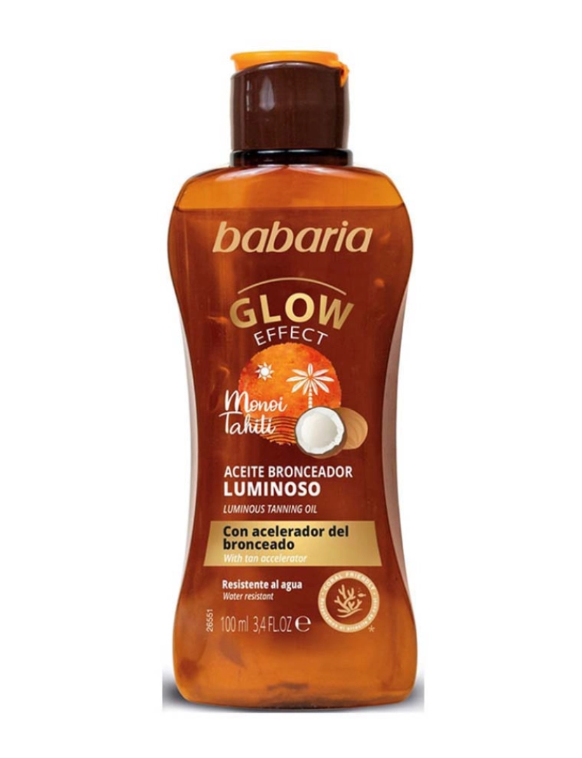 Babaria - Solar Óleo Monoi Tahiti Óleo Luminoso 100 Ml