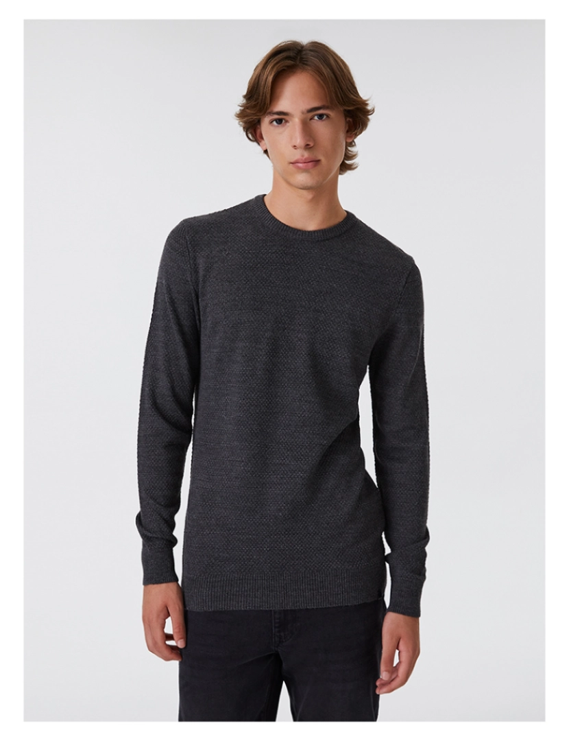 Loft Wear - Pullover Melange Antracite