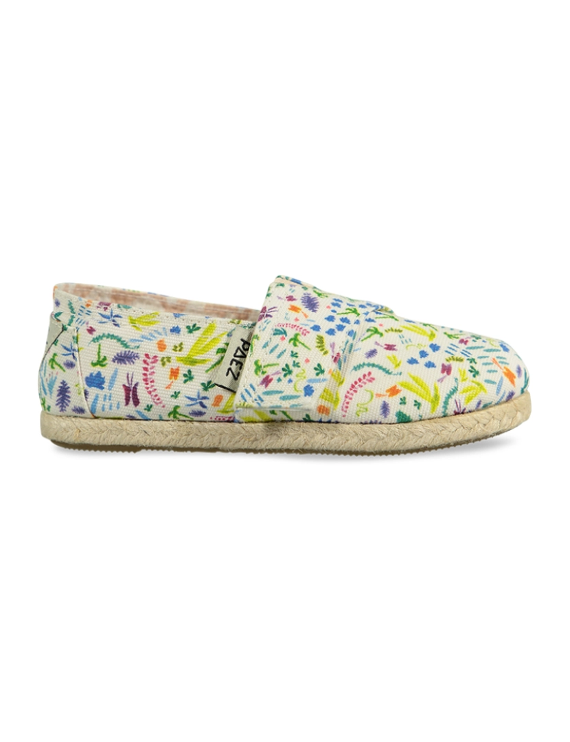 Paez  - Classic Raw Print Flowers Branco/Multicor 