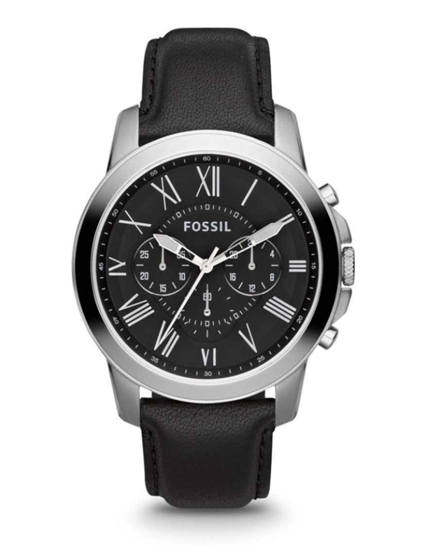 Fossil - Relógio Homem Fossil Grant Preto