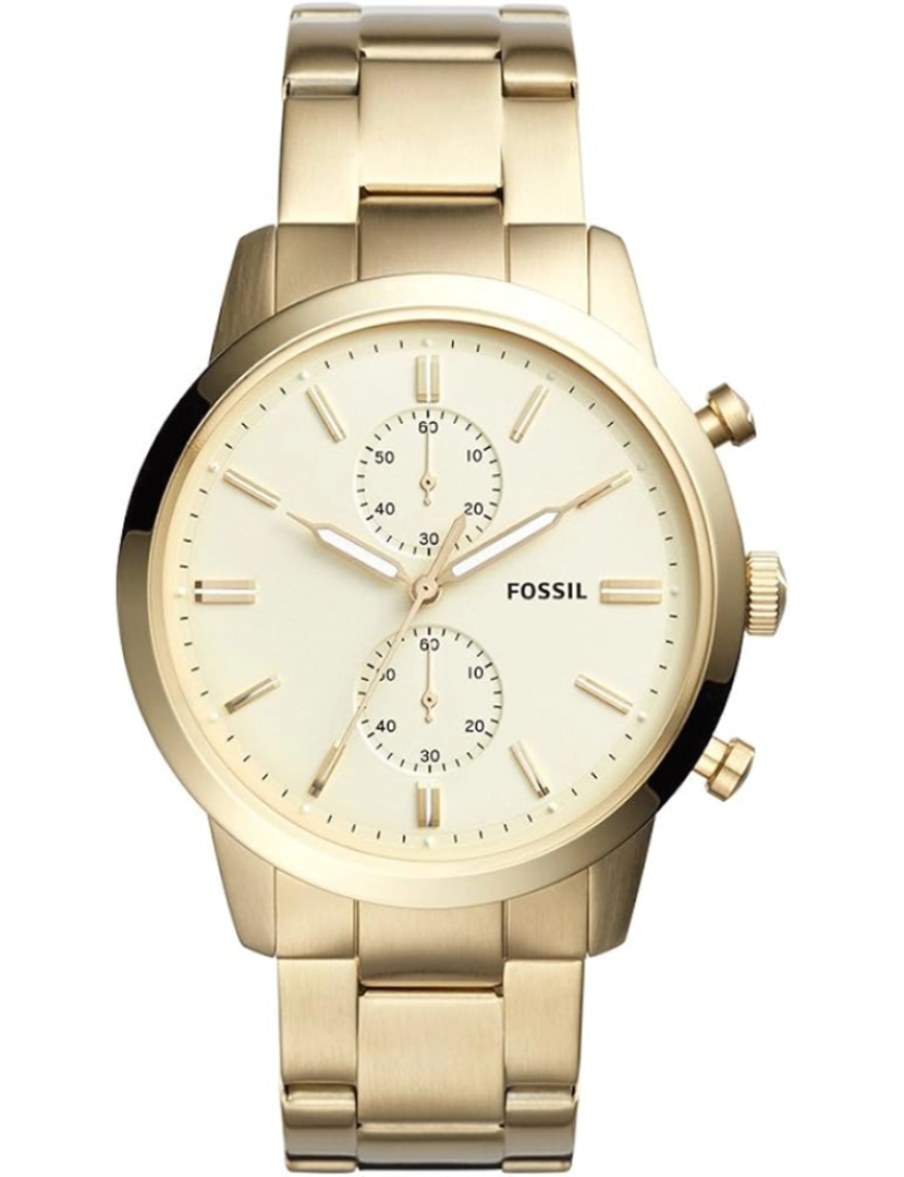 Fossil - Relógio Homem Dourado