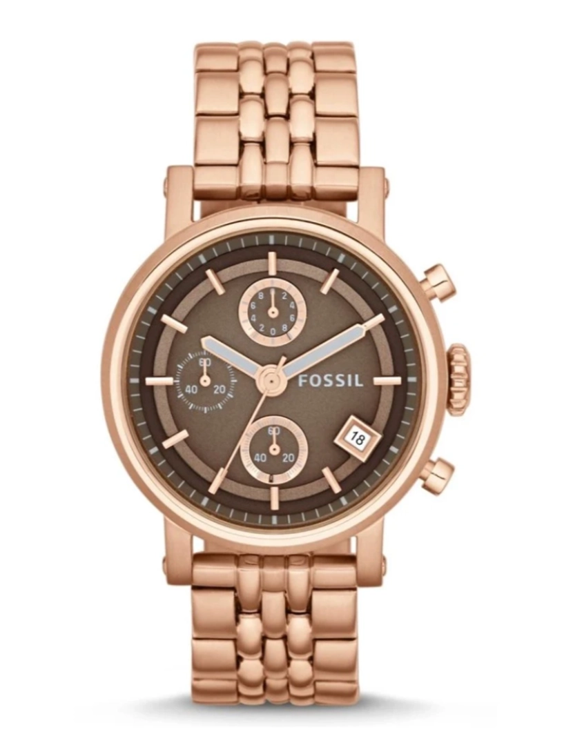 Fossil - Relógio Senhora Rose Gold