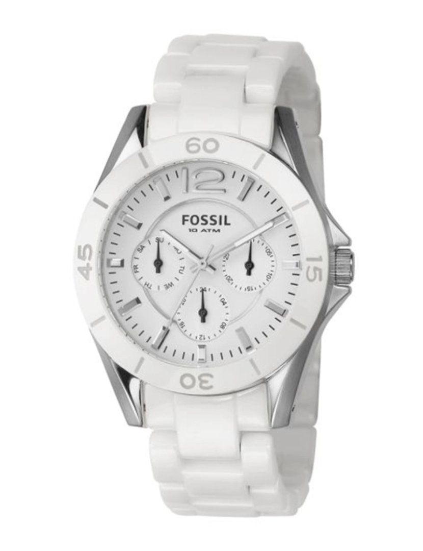 Fossil - Relógio Senhora Branco