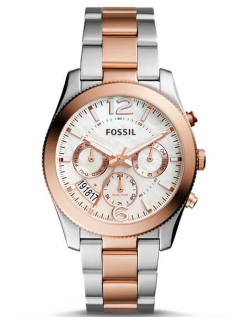 Fossil - Relógio Senhora Prateado