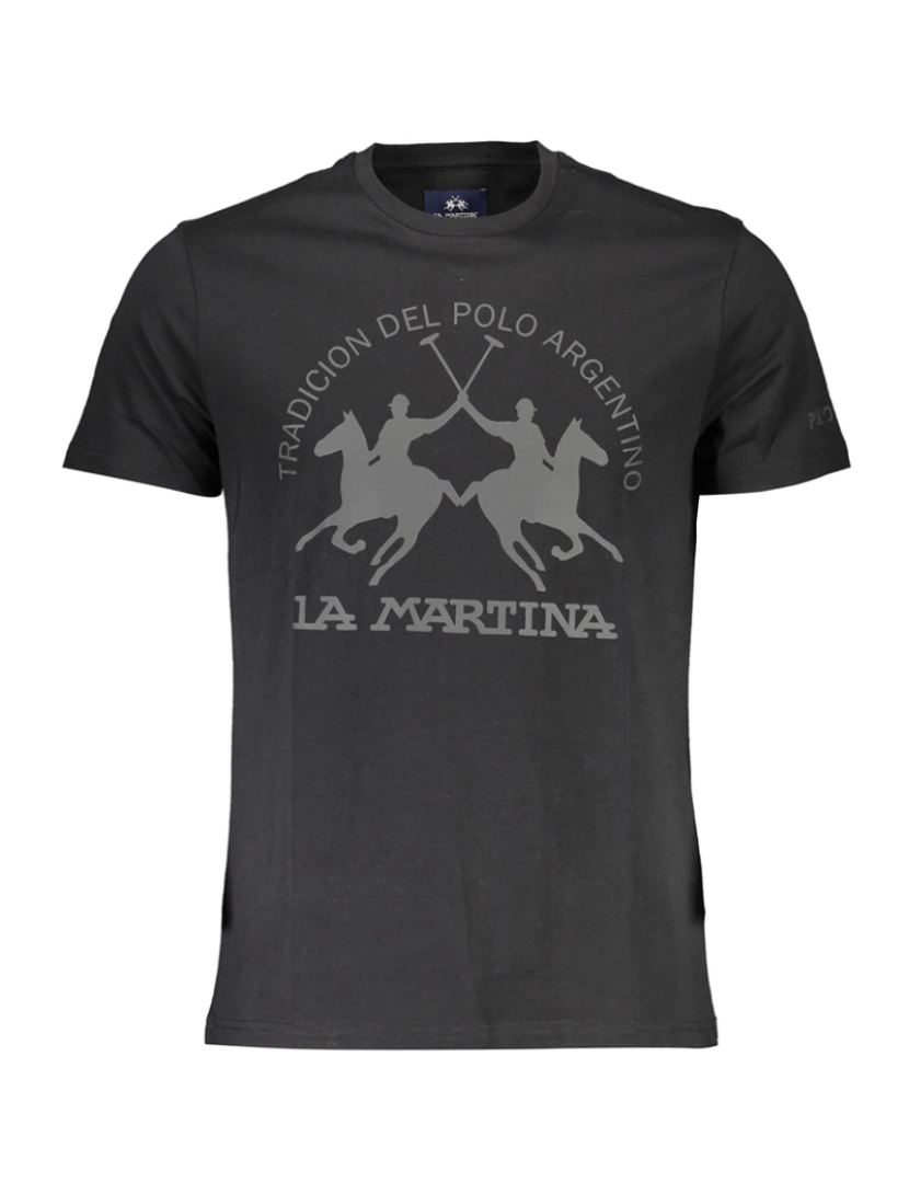 La Martina - T-Shirt  Homem Preto