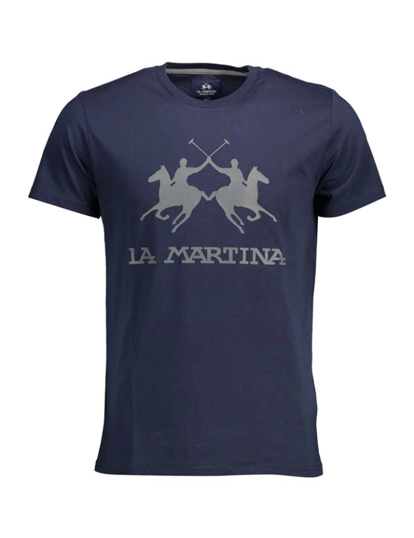 La Martina - T-Shirt Homem Azul