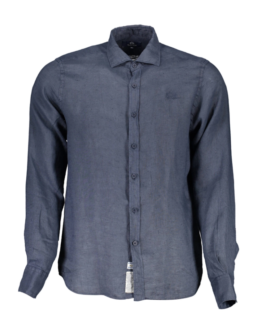 La Martina - Camisa M. Comprida Homem Azul