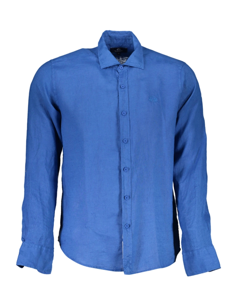 La Martina - Camisa M. Comprida Homem Azul