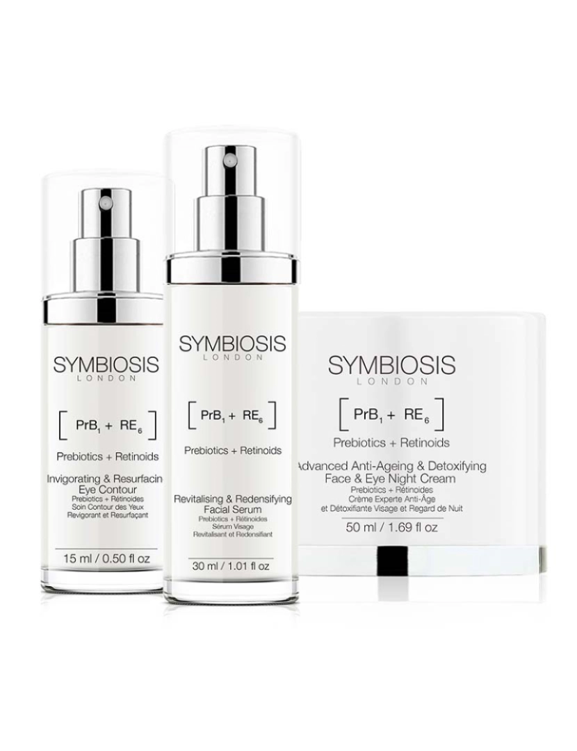 Symbiosis London - Pack Série Limitada de Prebióticos/Probióticos: Conjunto de 3