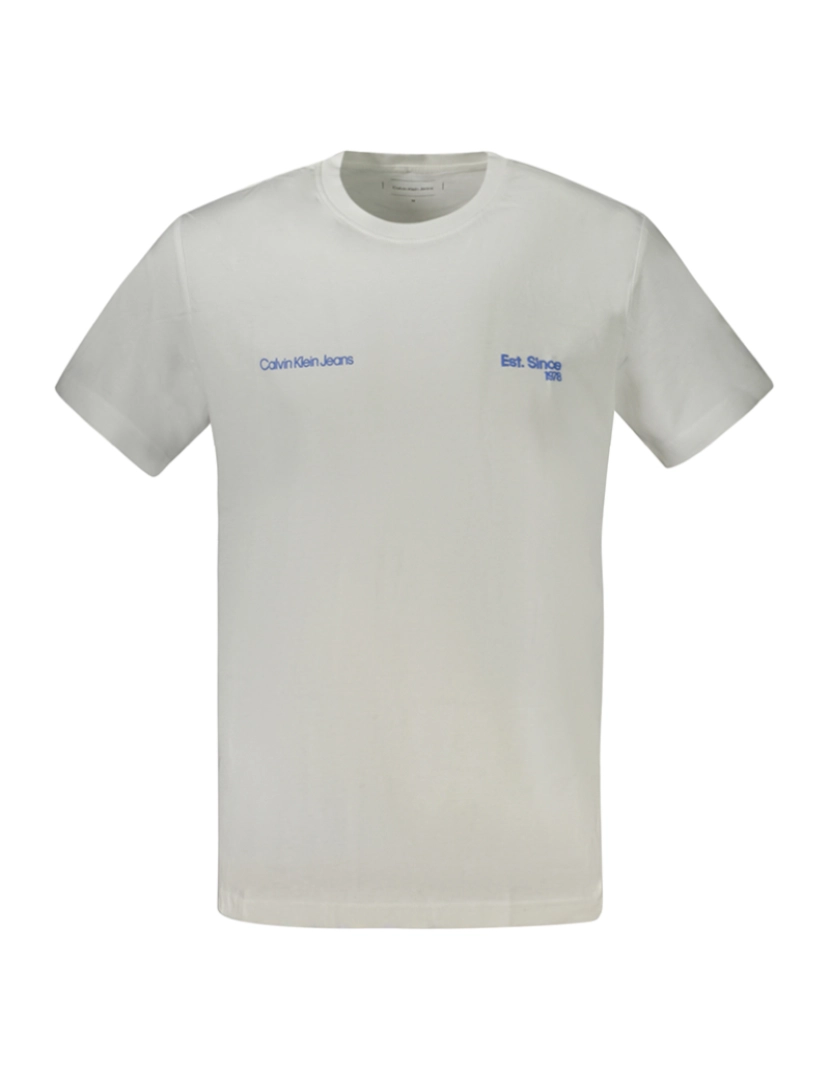 Calvin Klein - T-Shirt de Homem Branco