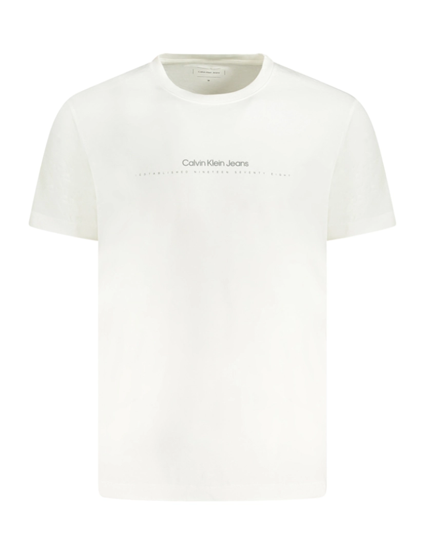 Calvin Klein - T-Shirt Homem Branco