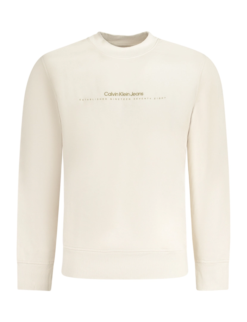 Calvin Klein - Sweatshirt Homem Bege