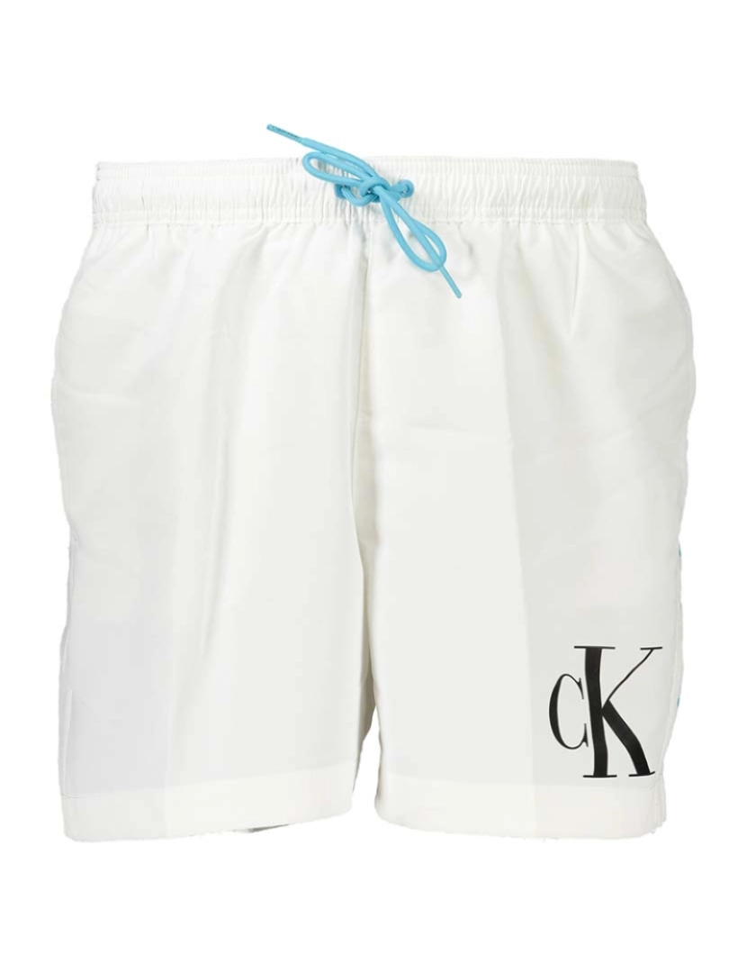 Calvin Klein - Calções de Banho Homem Branco