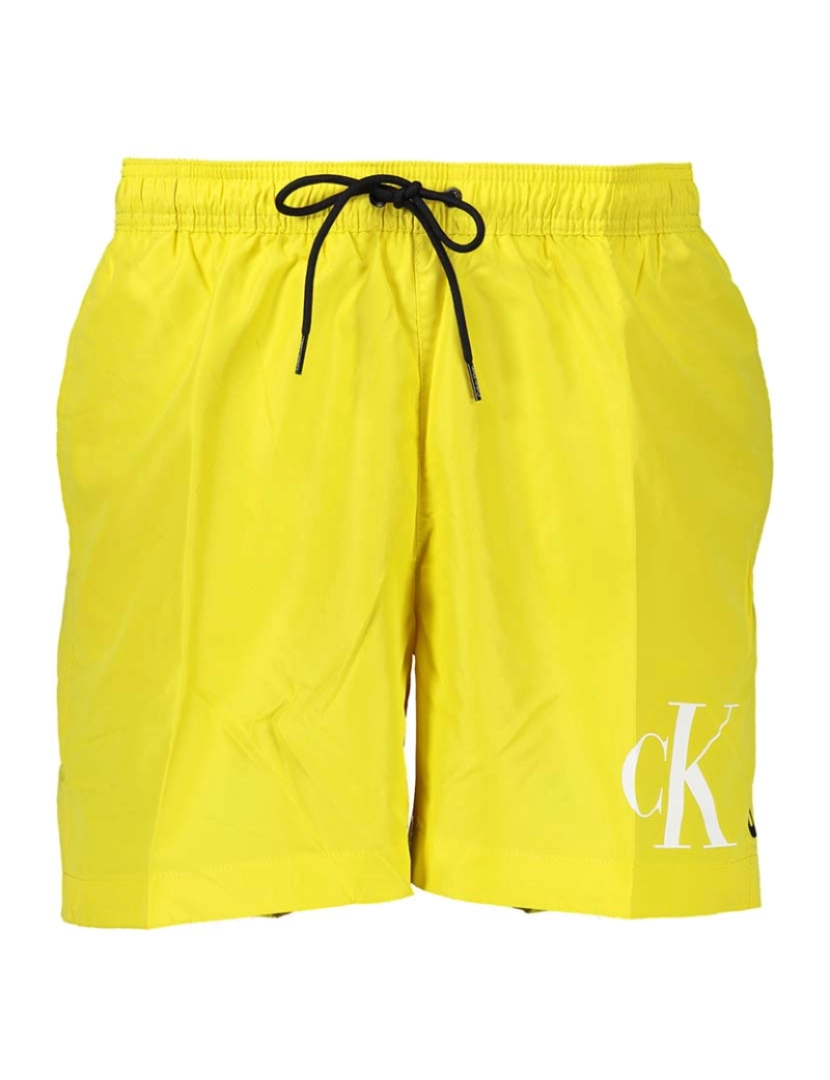 Calvin Klein - Calções de Banho Homem Amarelo