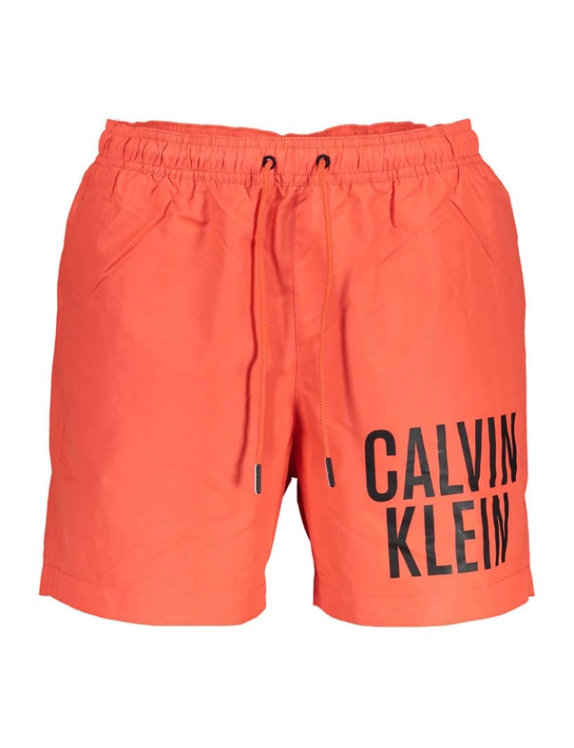 Calvin Klein - Calções de Banho Homem Vermelho