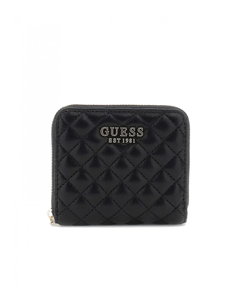 Guess Jeans - Carteira De Mulher Guess Jeans Preta