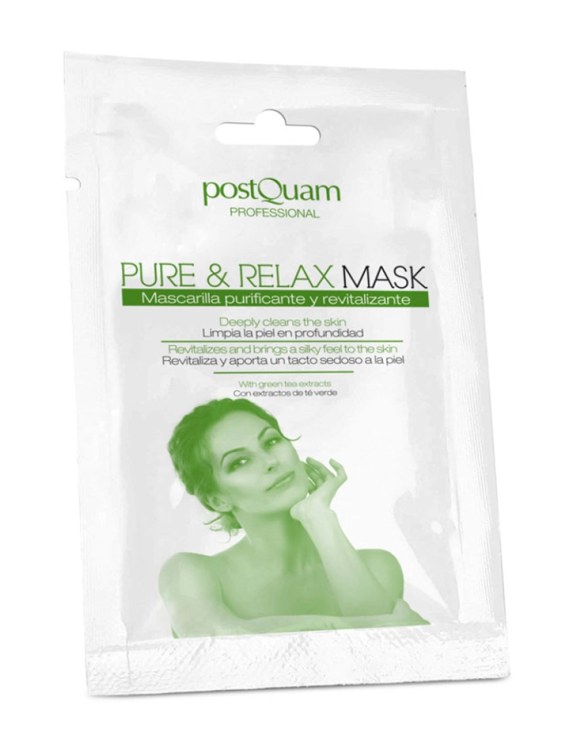 Postquam - Máscara Purificante Pure & Relax 10Ml