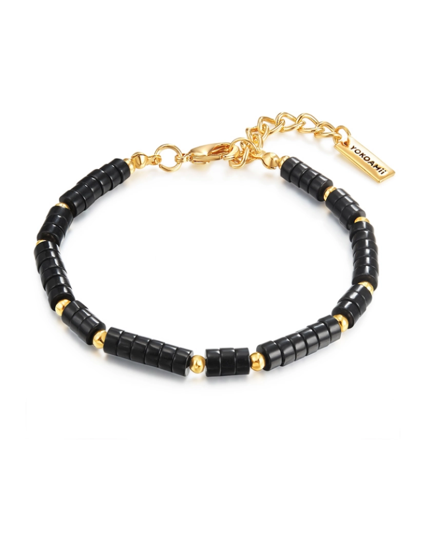 Yokoamii - Pulseira ouro amarelo preto