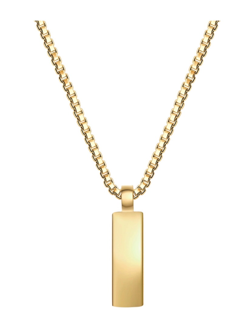 True Rebels - Colar com pingente aço inoxidável ouro amarelo