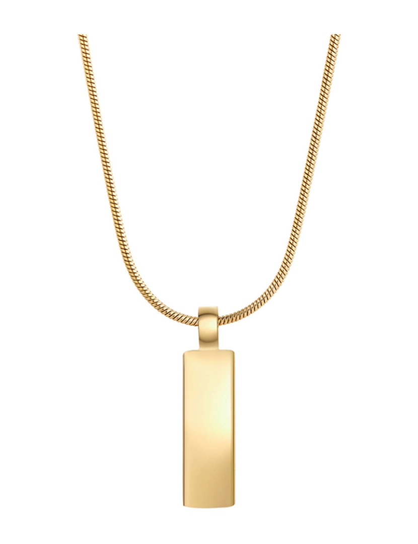 True Rebels - Colar com pingente aço inoxidável ouro amarelo