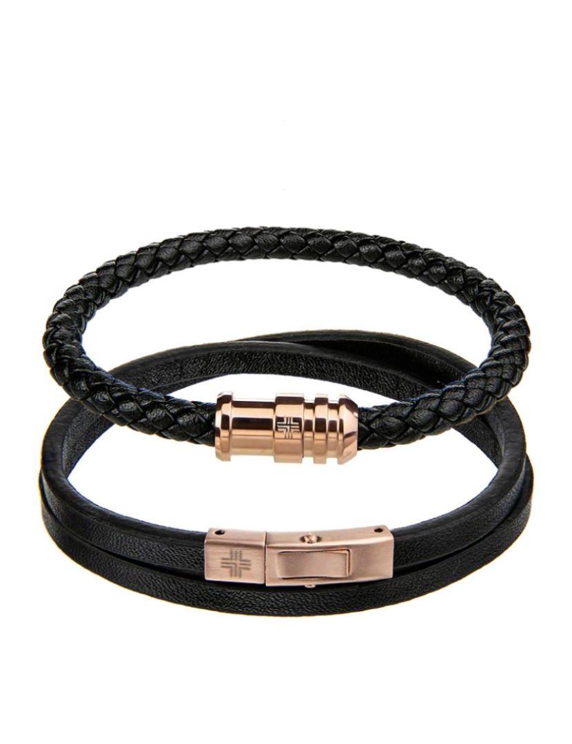 Philip Blanc - Pulseira Philip Blanc Homem Preto