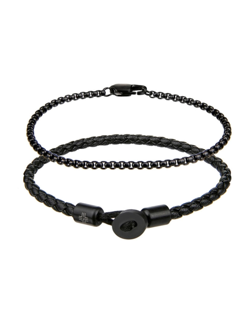 Philip Blanc - Pulseira Philip Blanc Homem Preto