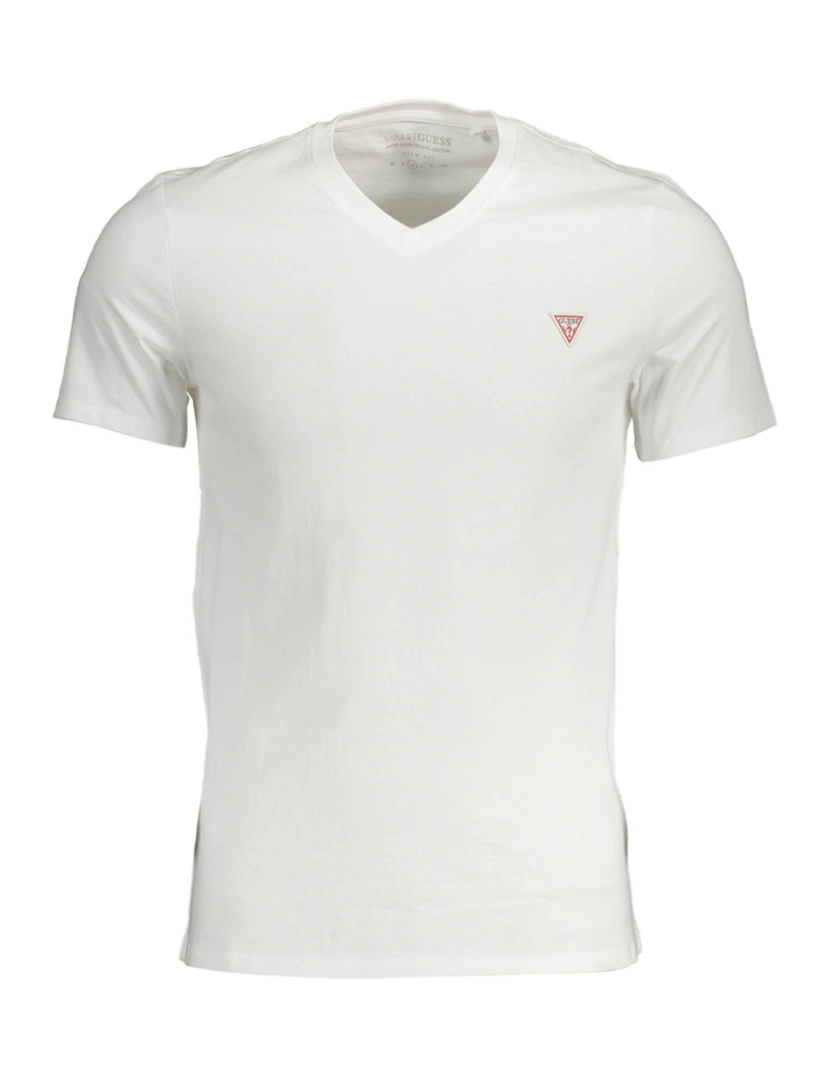 Guess Jeans - T-Shirt M. Curta Homem Branco