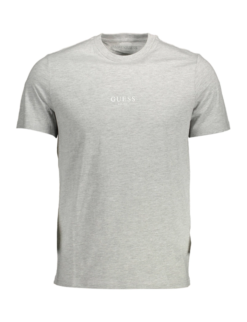 Guess Jeans - T-Shirt M. Curta Homem Cinza