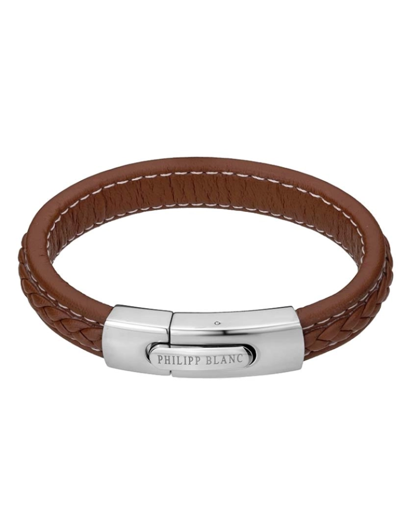 Philip Blanc - Pulseira Henry Homem Castanho e Prateado