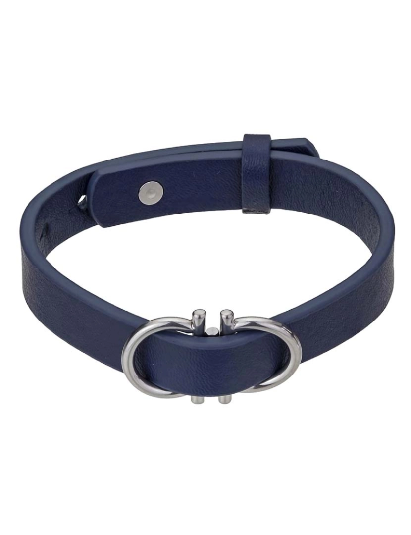 Philip Blanc - Pulseira Christian  Homem Azul Escuro e Prateado