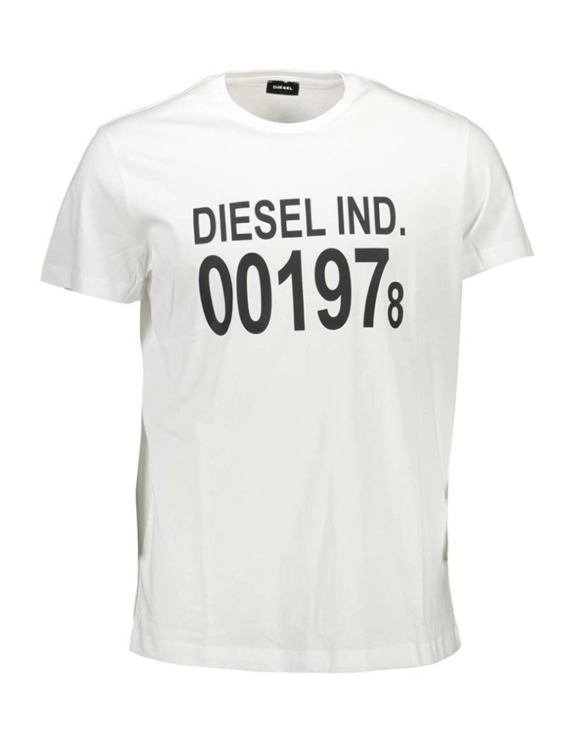 Diesel - T-Shirt Homem Branco