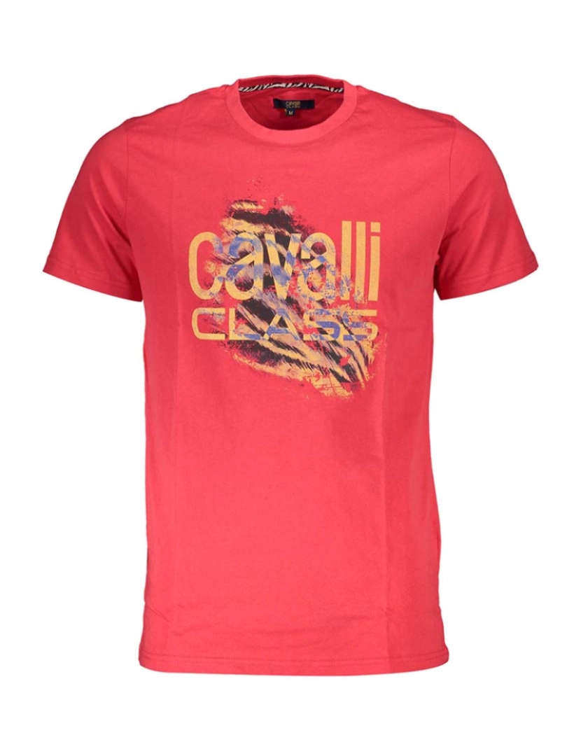 Cavalli Class - T-Shirt Homem Vermelho