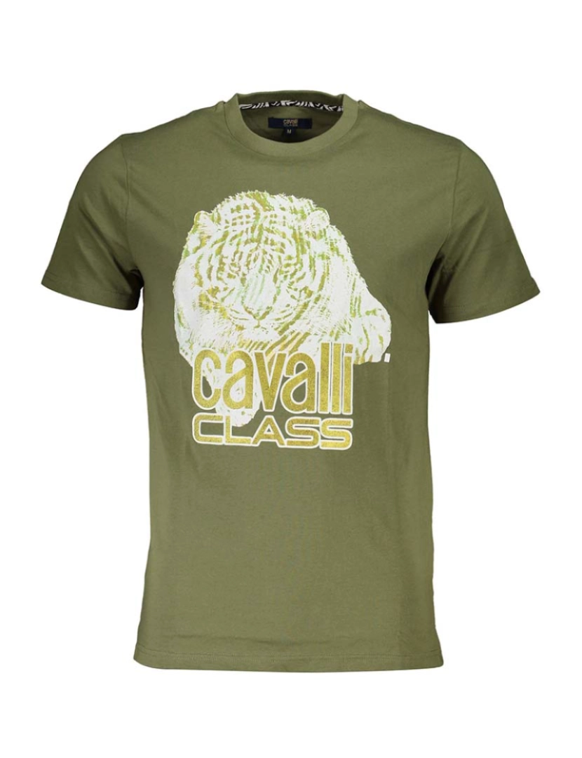 Cavalli Class - T-Shirt Homem Verde