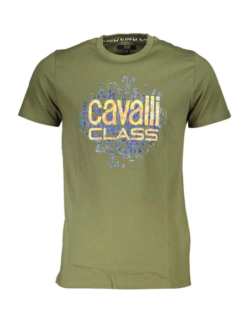 Cavalli Class - T-Shirt Homem Verde