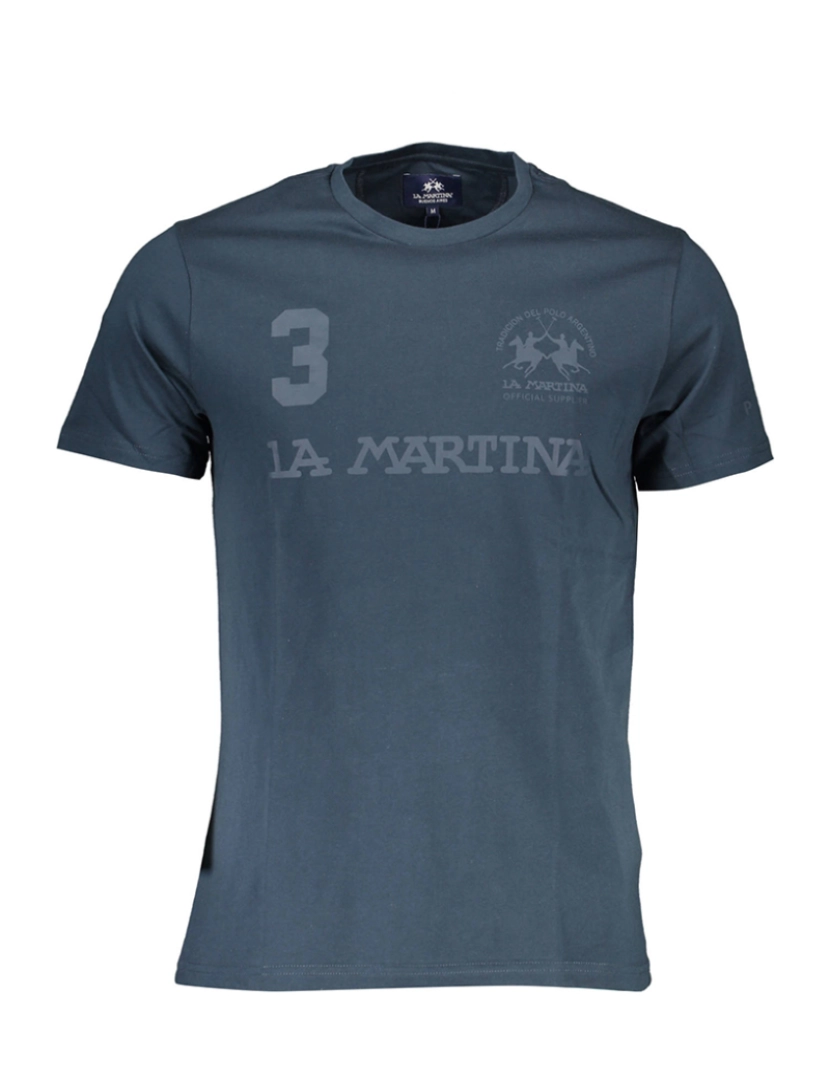 La Martina - T-Shirt  Homem Azul