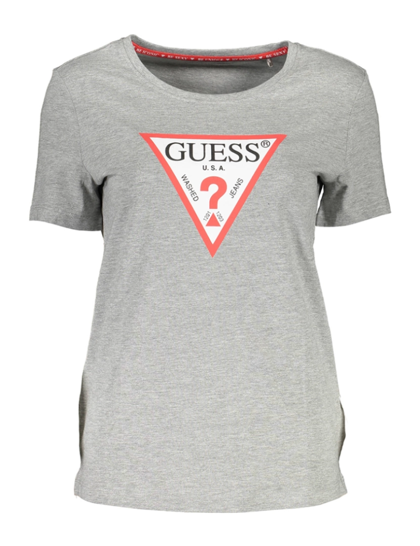 Guess Jeans - T-Shirt M. Curta Senhora Cinza 