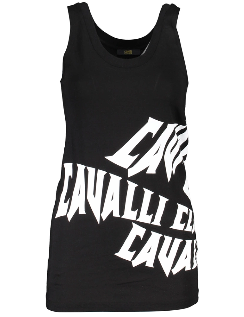 Cavalli Class - T-Shirt Senhora Preto