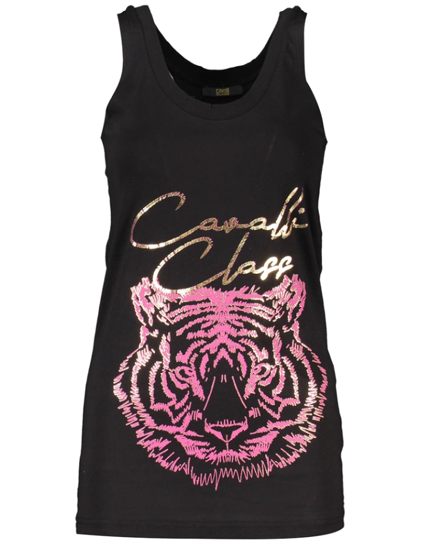 Cavalli Class - T-Shirt Senhora Preto