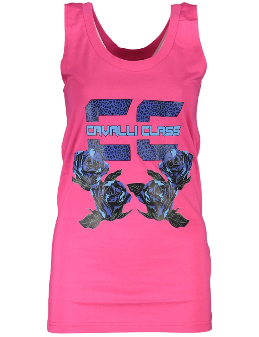 Cavalli Class - T-Shirt Senhora Rosa