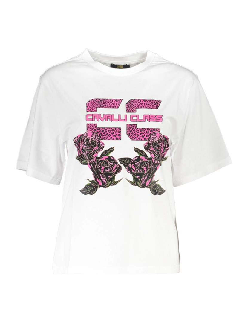 Cavalli Class - T-Shirt Senhora Branco