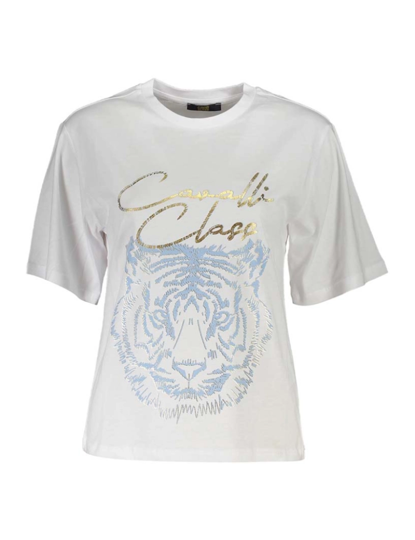 Cavalli Class - T-Shirt Senhora Branco