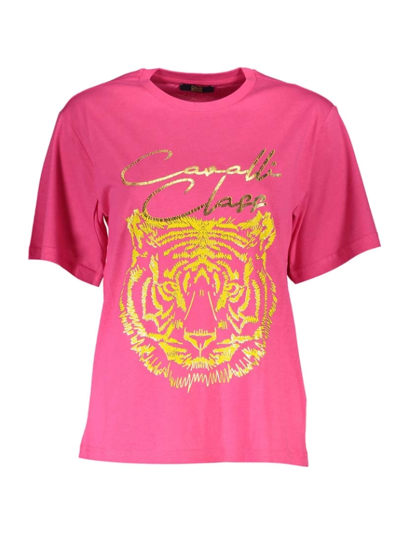 Cavalli Class - T-Shirt Senhora Rosa