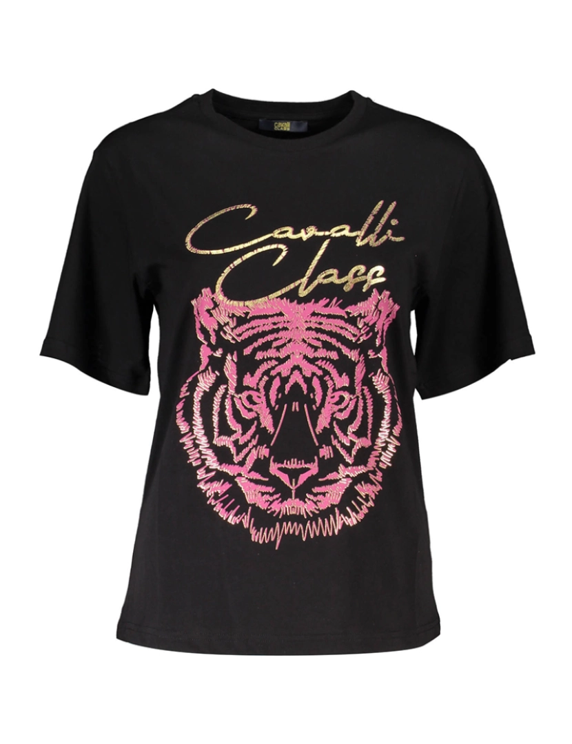 Cavalli Class - T-Shirt Senhora Preto