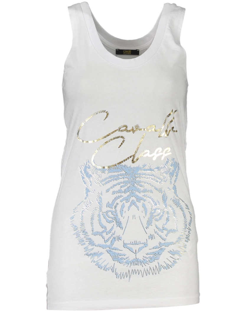 Cavalli Class - T-Shirt Senhora Branco