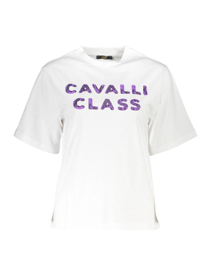 Cavalli Class - T-Shirt Senhora Branco